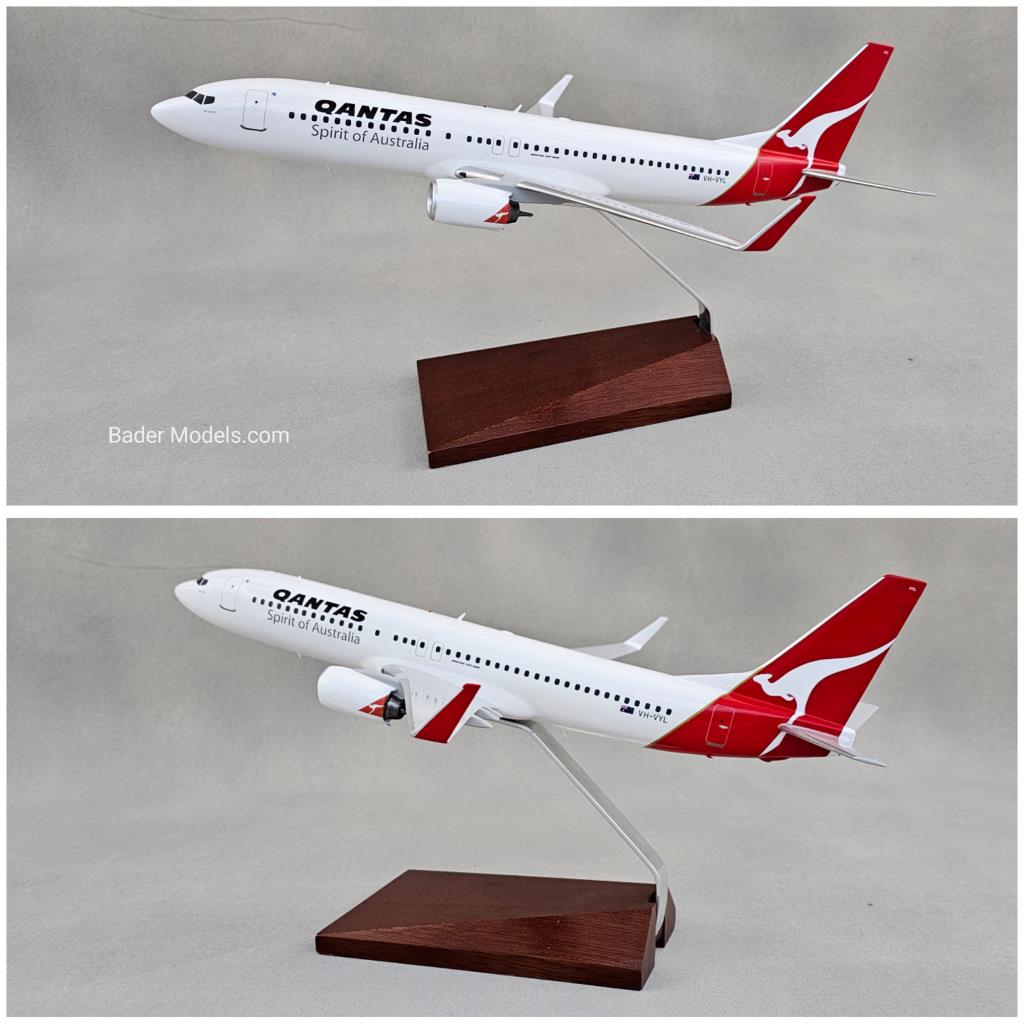 Qantas - B737-800 - (1:100)